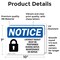 Signmission Lockout Tagout Setup Maintenance Repair, 10 in W x Rectangle, Vinyl Decal OS-2PACK-NS-D-710-L-15907 - alternate 5